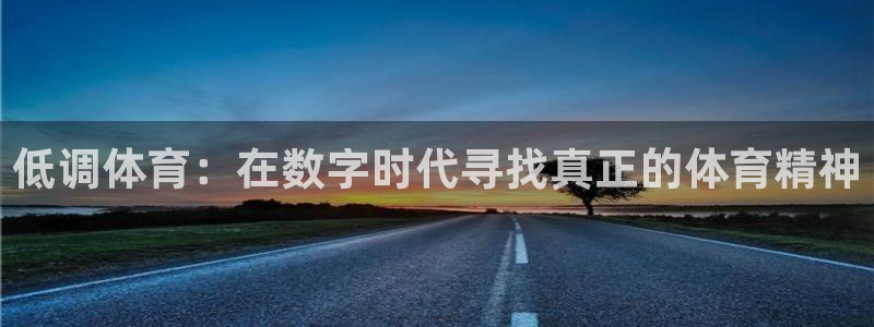 低调体育：在数字时代寻找真正的体育精神